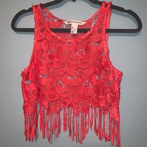 H&M Coachella collection crop top